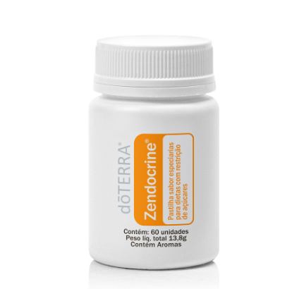 Zendocrine Pastilha sabor especiarias para dietas com restrição de açúcares