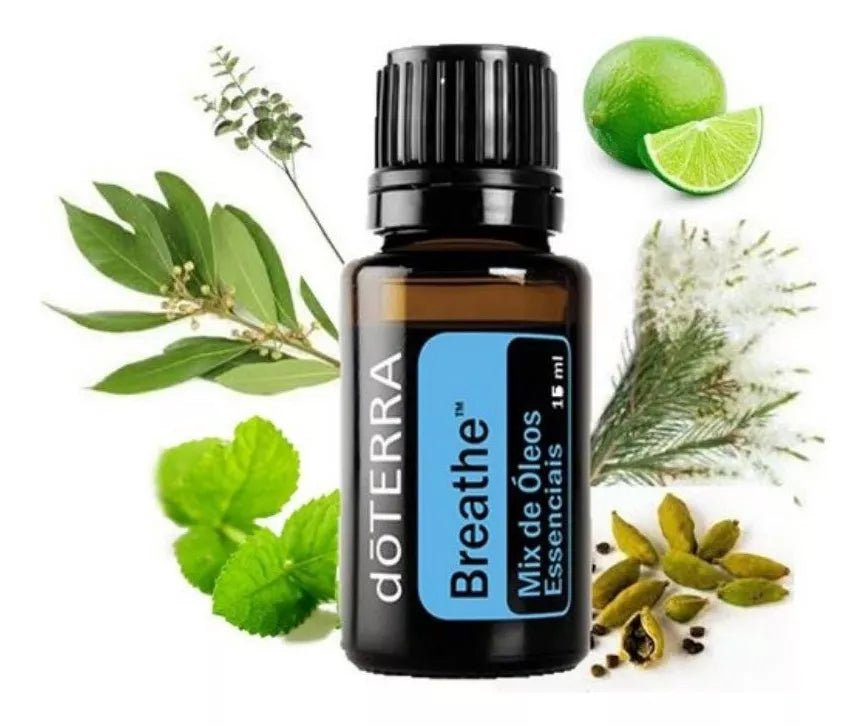 1x Breathe (blend Respiratório) 15ml + 2 Peppermint (15ml) Originais - Image 2