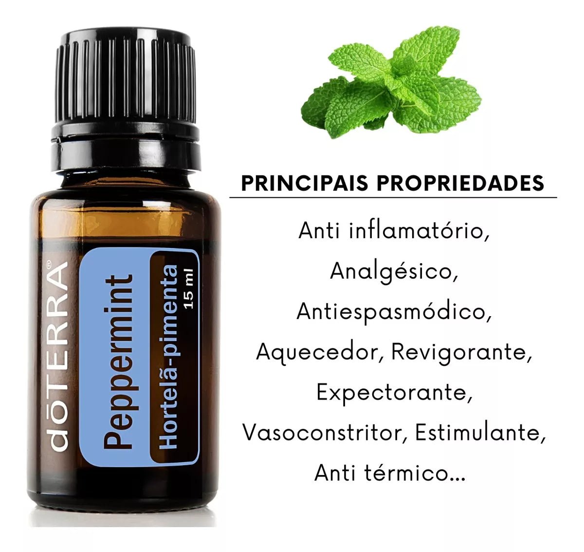 1x Breathe (blend Respiratório) 15ml + 2 Peppermint (15ml) Originais - Image 4